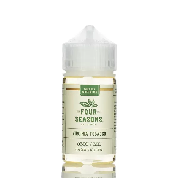 Four Seasons E-liquids - Virginia Tobacco- 60ml - 18mg - Image 2