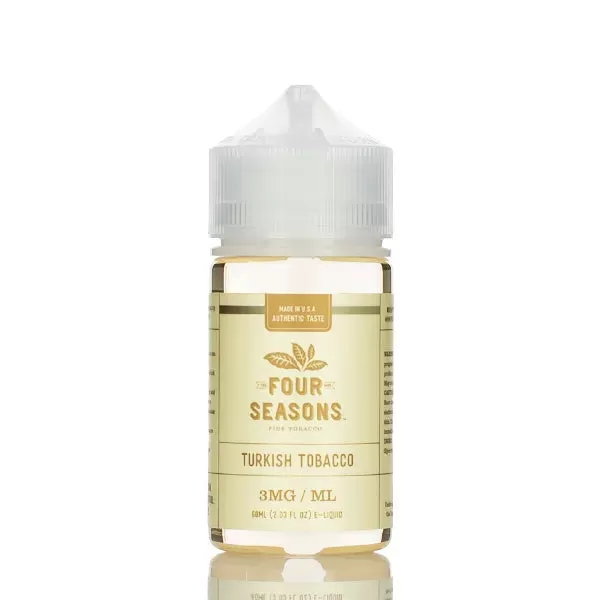 Four Seasons E-liquids - Turkish Tobacco- 60ml - 18mg - Image 2