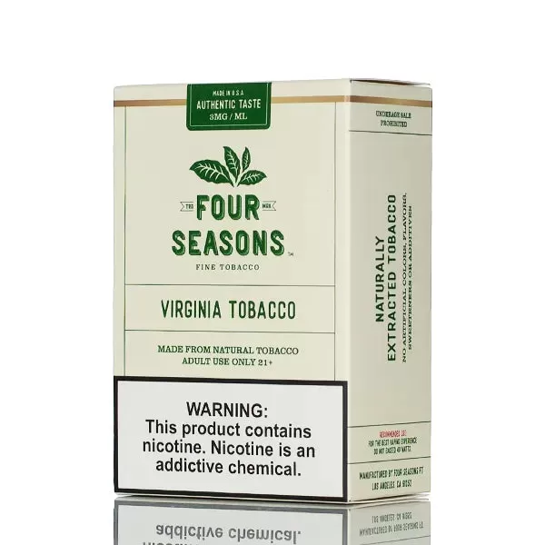 Four Seasons E-liquids - Virginia Tobacco- 60ml - 18mg - Image 3