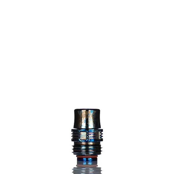 YG Creations SUP Integrated Boro Drip Tip (DISCONTINUED) - Damascus - Image 3