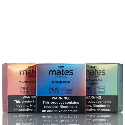 7 Daze Clickmate Mates Recharge 5% Nic - Lush Ice