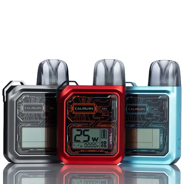 Uwell Caliburn GK3 25W Pod System Kit - Black