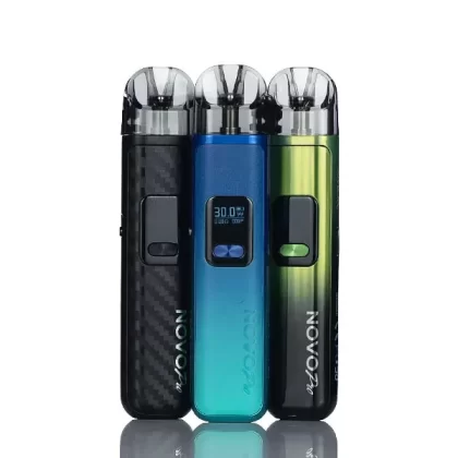 SMOK Novo Pro 30W Pod System Kit - Leather Series - Cyan Blue