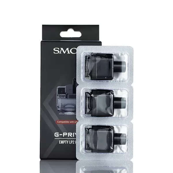 SMOK G-PRIV Pod Empty 5.5ml Replacement Pods - 3 Pack - G-PRIV Pod - RPM 2 Coil Series - Image 2