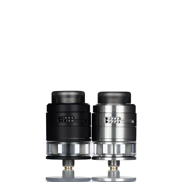 Damn Vape Nitrous 24mm RDA with Tank - Polished Stainless Steel