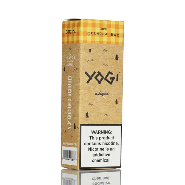 Yogi E-Liquid - Citrus Granola Bar - 60ml - 3mg - Image 3