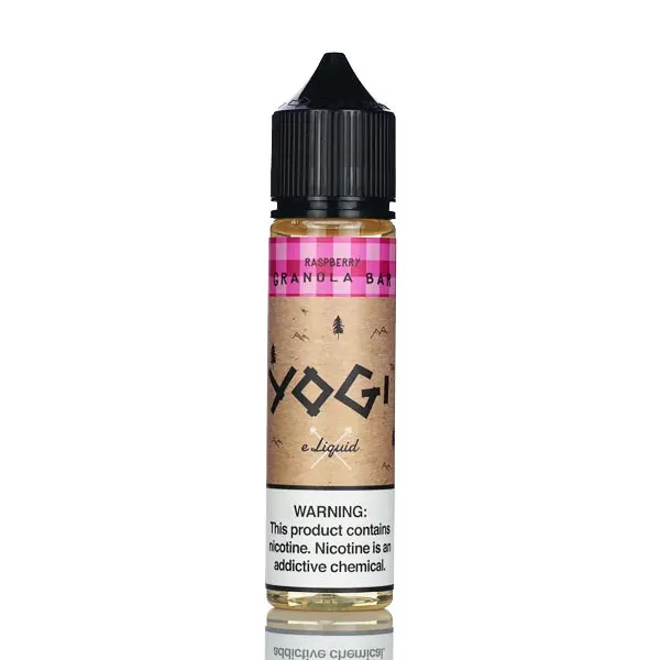 Yogi E-Liquid - Rasberry Granola Bar - 60ml - 6mg - Image 2