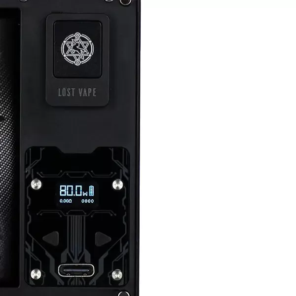 Lost Vape Centaurus B80 80W Boro Box Mod AIO Kit (DISCONTINUED) - Magnetic Black - Image 2