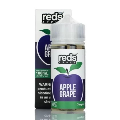 7 Daze - Reds Apple eJuice Grape - 100ml - 3mg