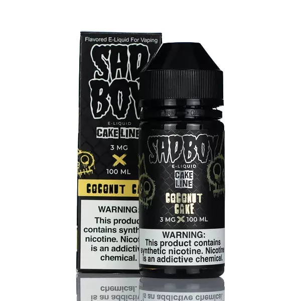 Sadboy TFN E-liquid - Coconut Cake - 100ml - 6mg