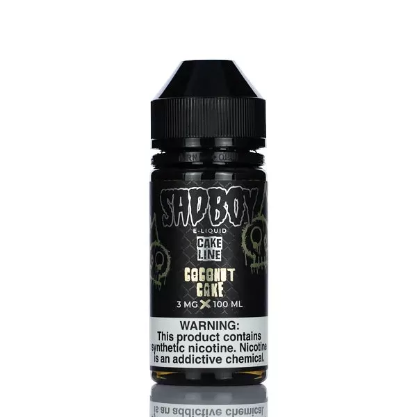 Sadboy TFN E-liquid - Coconut Cake - 100ml - 6mg - Image 3