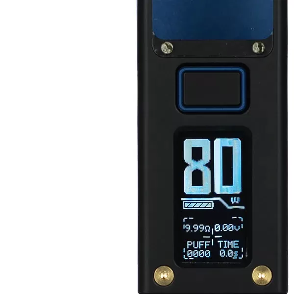 BD Vape x Hirano Designs B4e Tycoon 21700 80W Boro Box Mod - Blackout Edition - Image 2