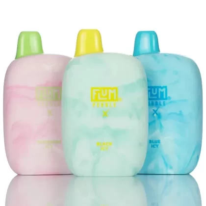 Flum Pebble X 6000 Puffs Disposable Vape - 14ML - Blue Icy