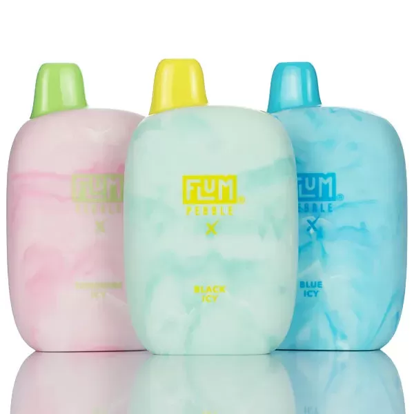 Flum Pebble X 6000 Puffs Disposable Vape - 14ML - Blue Icy