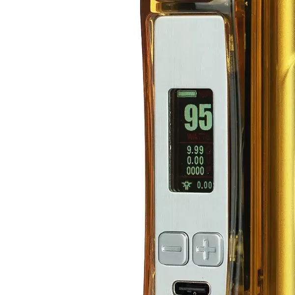 Vandy Vape Requiem 95W Box Mod (DISCONTINUED) - Clear Red - Image 3