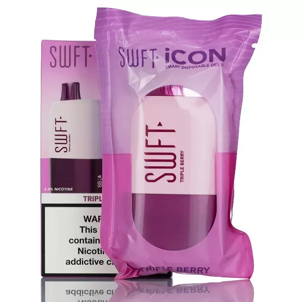 SWFT iCON 7500 Puffs Rechargeable Disposable Vape - 17ML - Sweet Ripe Mango Ice - Image 2