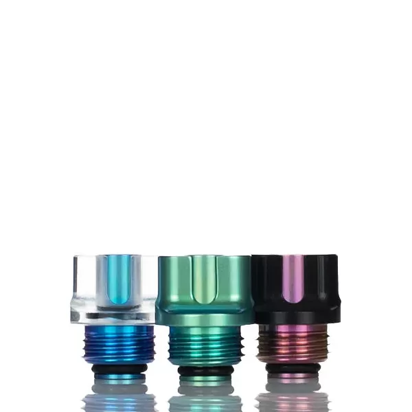 MK MODS Titanium TA Boro Integrated 4 Sleeve Drip Tip Set - Purple
