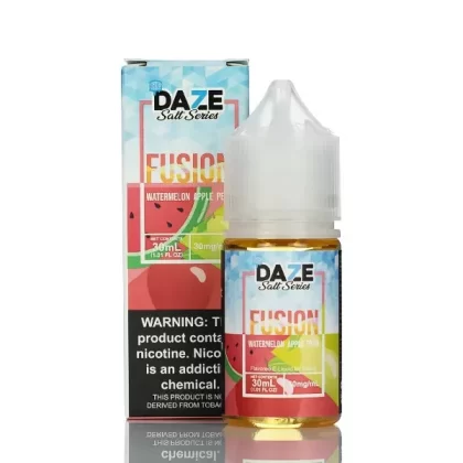 7 Daze Fusion TFN Salt - Watermelon Apple Pear ICED - 30ml - 50mg