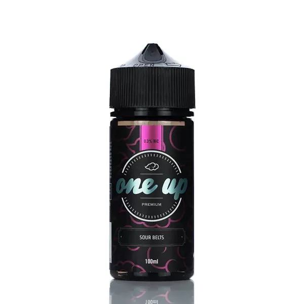 One Up Premium E-liquids - Sour Belts - 100ml - 3mg - Image 2