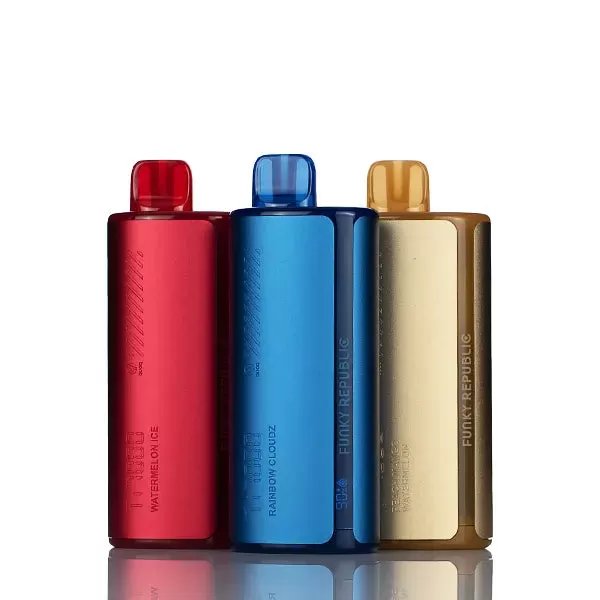 Funky Republic Ti7000 7000 Puffs Disposable Vape - 12.8ML - Watermelon Ice