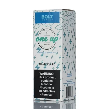 One Up Bolt Series E-liquids - Tropical Worm Ice - 100ml - 6mg