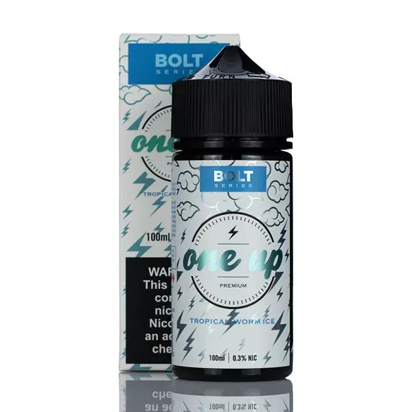 One Up Bolt Series E-liquids - Tropical Worm Ice - 100ml - 6mg - Image 2