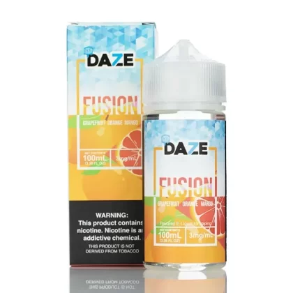 7 Daze Fusion TFN - Grapefruit Orange Mango ICED- 100ml - 6mg