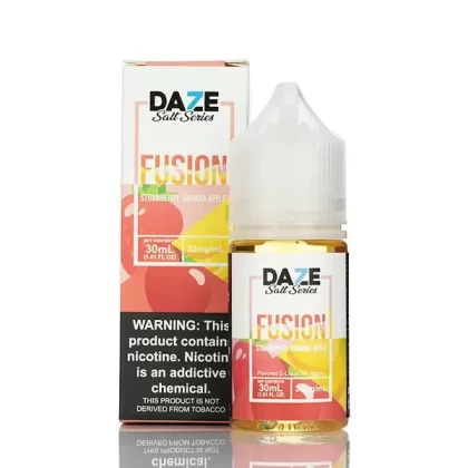 7 Daze Fusion TFN Salts - Strawberry Banana Apple - 30ml - 50mg