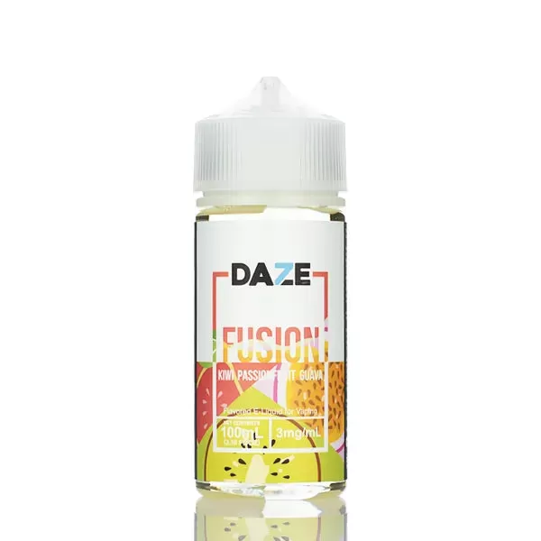 7 Daze Fusion TFN - Kiwi Passionfruit Guava - 100ml - 3mg - Image 2