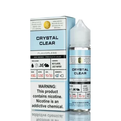 BSX Vapor E-Liquid - Crystal Clear - 60ml - 6mg