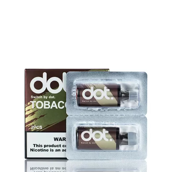 dotMod Switch By dot. Disposable 2000 Puffs Pre-Filled Pods - Tobacco 3 - Virginia Tobacco - Image 2