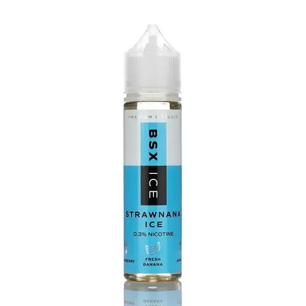 BSX Vapor E-liquid - Strawnana Ice - 60ml - 3mg - Image 2