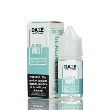 7 Daze Salts- Glacial Mint - 30ml - 50mg