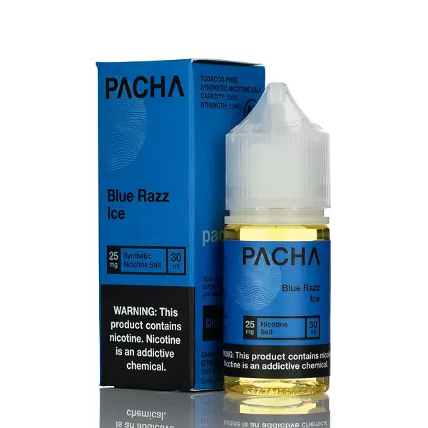 Pachamama Syn Salts - Blue Razz Ice - 30ml - 50mg
