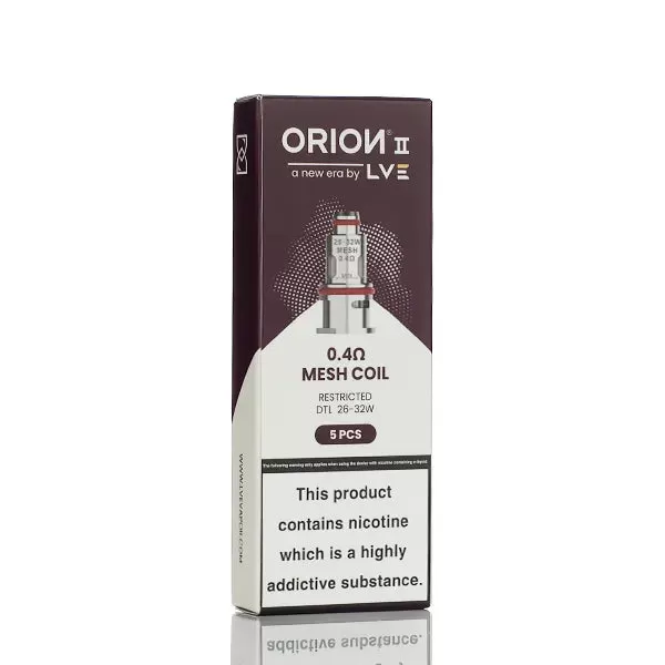 LVE Orion II Replacement Coils - 0.8 ohm MTL Mesh - Image 3