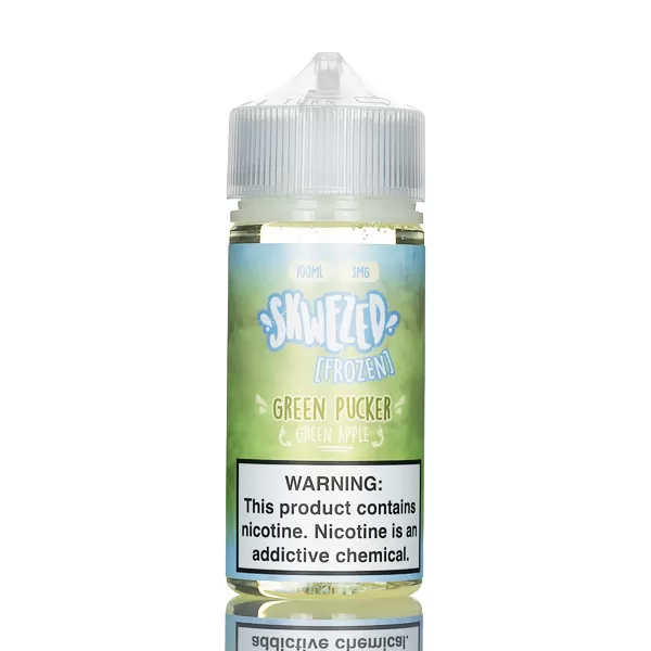 Skwezed Ice - Green Apple Ice (Green Pucker Ice) - 100ml - 6mg - Image 2