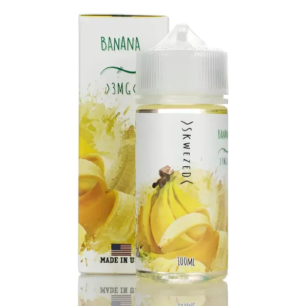 Skwezed - Banana (Buhnanza) - 100ml - 3mg