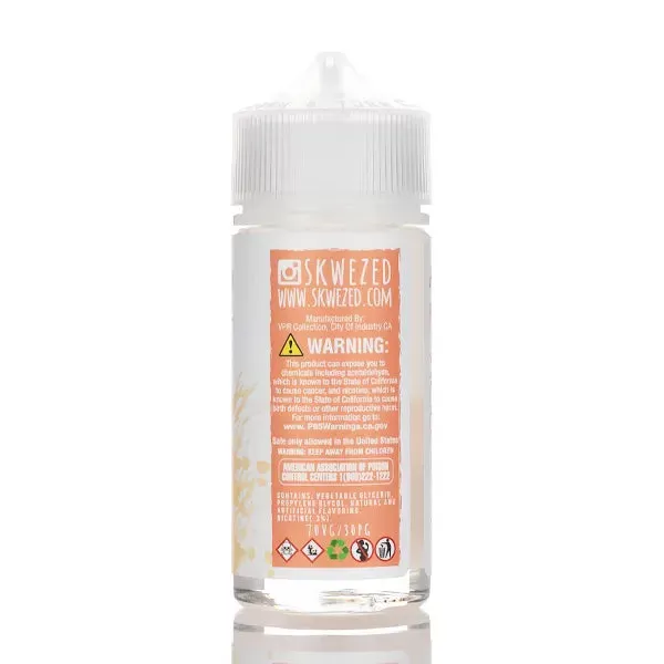 Skwezed - Peach - 100ml (DISCONTINUED) - 6mg - Image 3