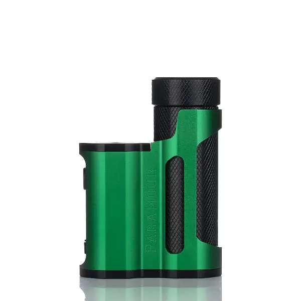 Mechlyfe Paramour 80W SBS 18650/21700 Box Mod (DISCONTINUED) - Green and Black - Image 3