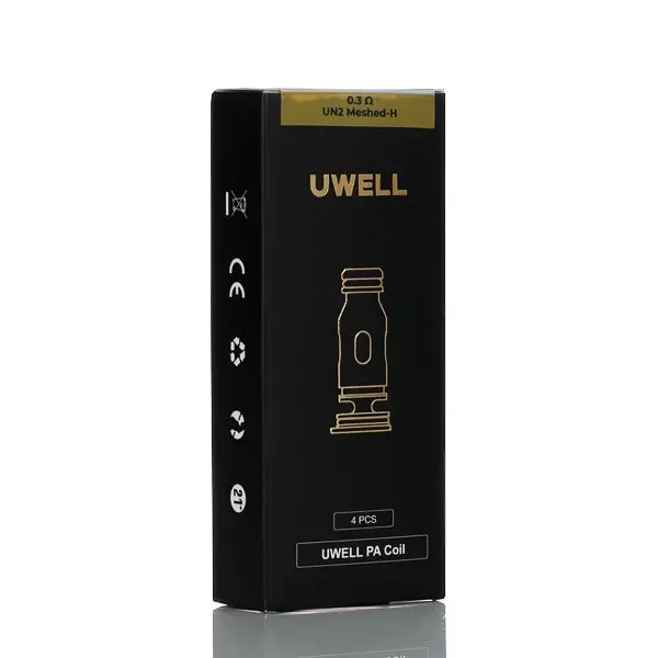 Uwell PA Replacement Coils - 0.8 ohm - Pack of 4
