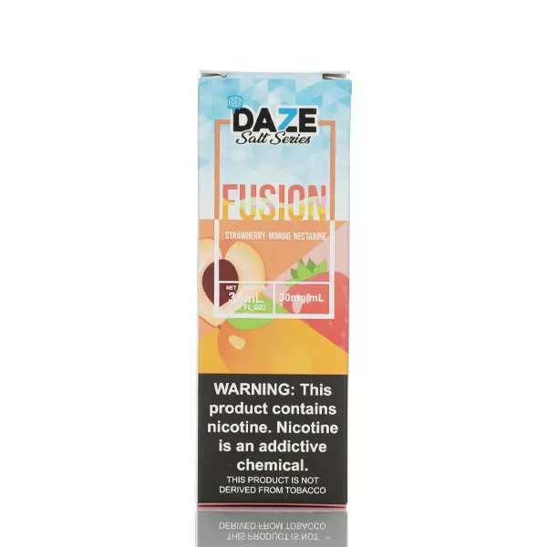 7 Daze Fusion TFN Salt - Strawberry Mango Nectarine ICED - 30ml - 50mg - Image 3