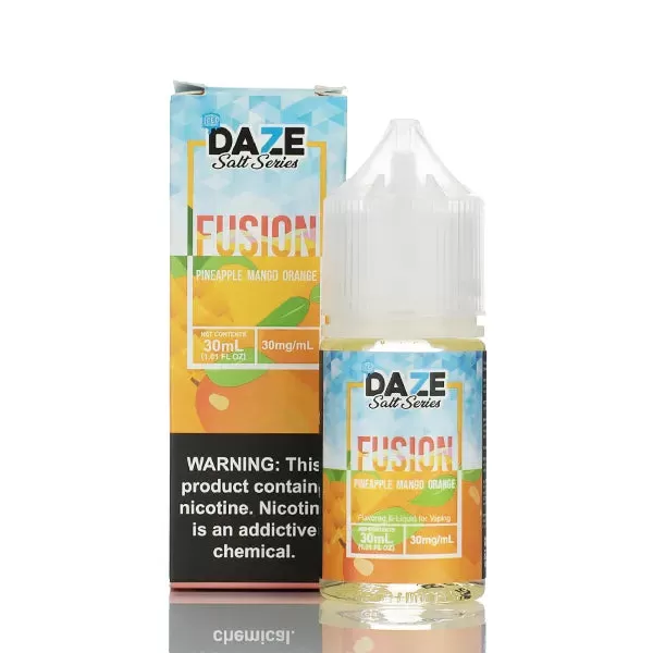 7 Daze Fusion TFN Salt - Pineapple Mango Orange ICED - 30ml - 30mg