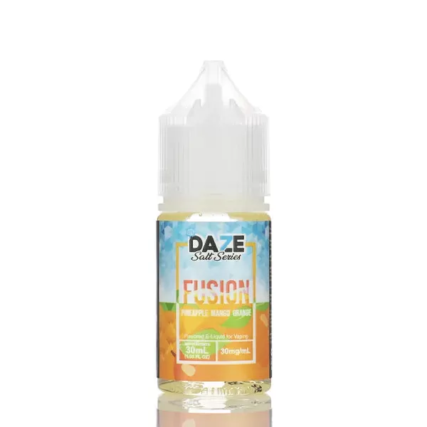 7 Daze Fusion TFN Salt - Pineapple Mango Orange ICED - 30ml - 30mg - Image 2