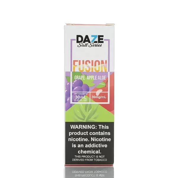 7 Daze Fusion TFN Salt - Grape Apple Aloe - 30ml - 50mg - Image 3