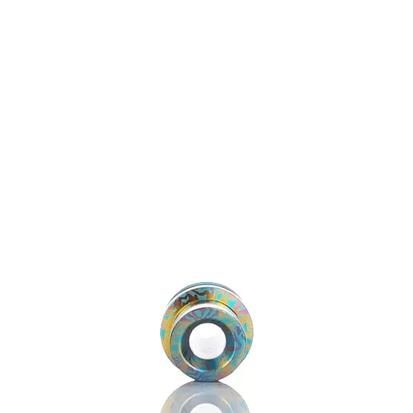 MK MODS Titanium Integrated Drip Tip and Button for CTHULHU AIO - Purple - Image 3