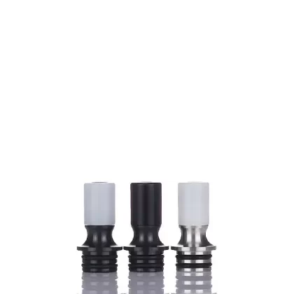 VaporDNA Two Tone Tailpipe 510 Drip Tip - Black / Black
