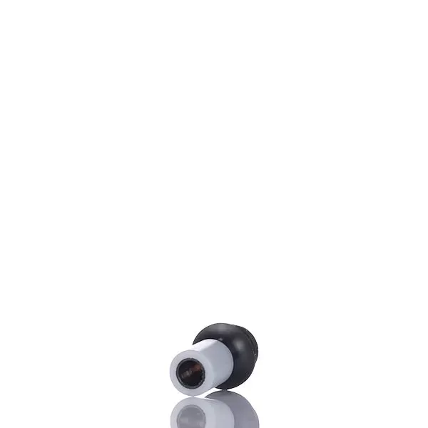 VaporDNA Two Tone Tailpipe 510 Drip Tip - Black / Black - Image 2
