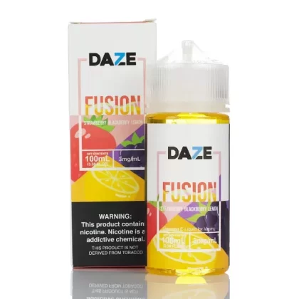 7 Daze Fusion TFN - Strawberry Blackberry Lemon - 100ml - 3mg