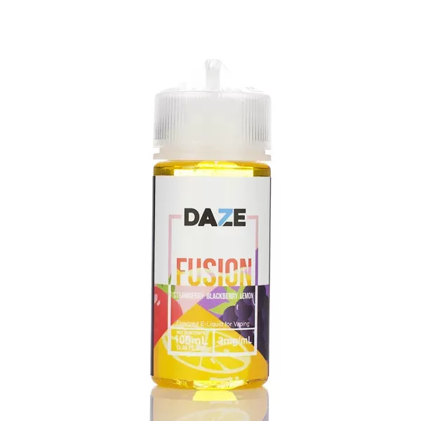 7 Daze Fusion TFN - Strawberry Blackberry Lemon - 100ml - 3mg - Image 2