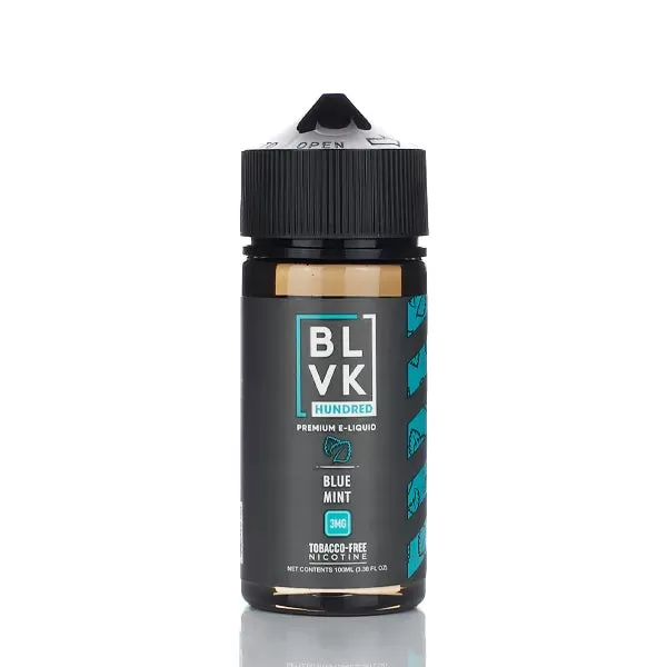 BLVK Hundred E-liquid - Blue Mint - 100ml - 6mg - Image 2
